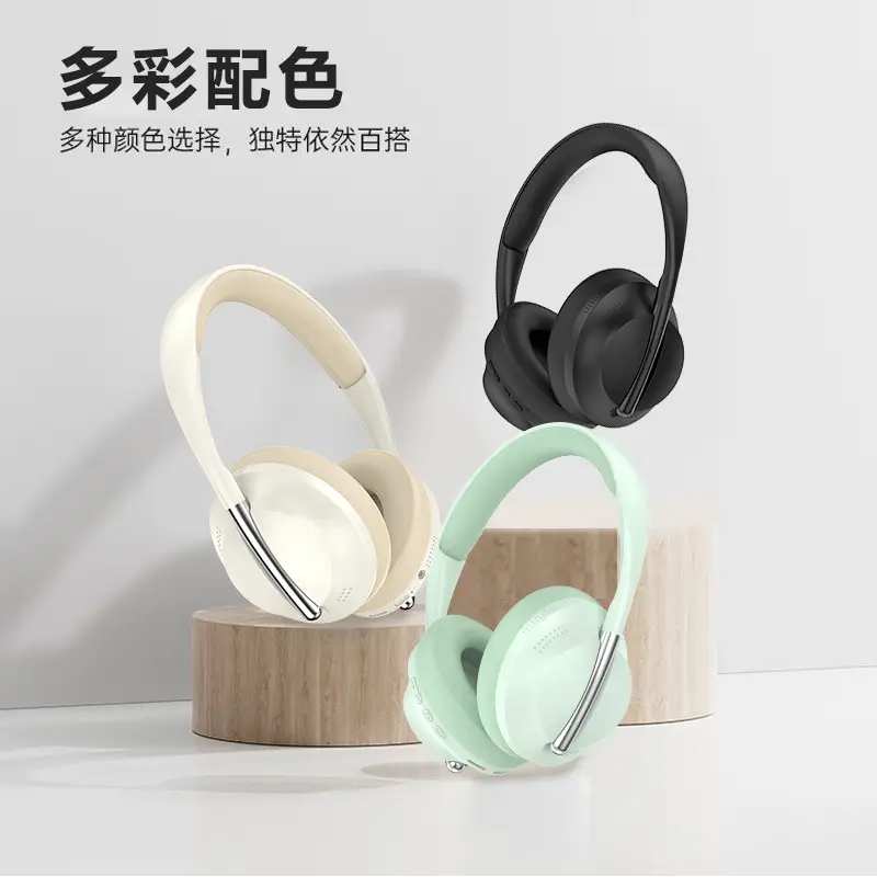 Pink Bluetooth Headset with Earmuffs & All-In-One Design - Image 8