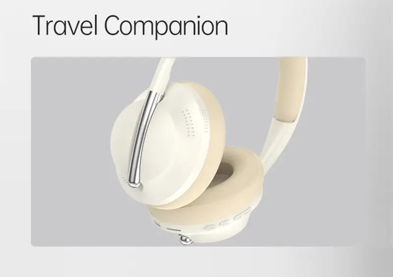 Pink Bluetooth Headset with Earmuffs & All-In-One Design β feature 10