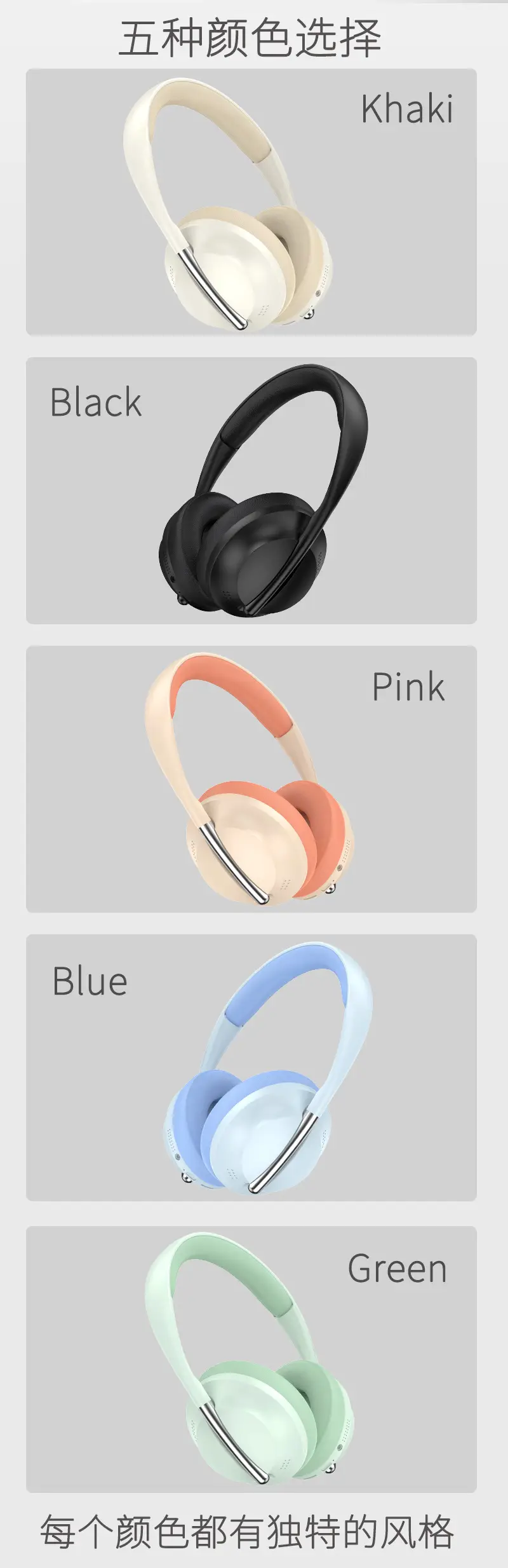 Pink Bluetooth Headset with Earmuffs & All-In-One Design β feature 13