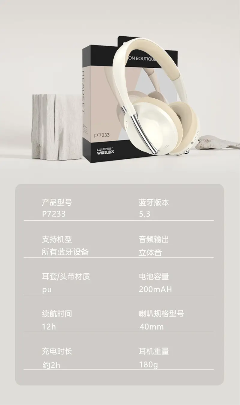 Pink Bluetooth Headset with Earmuffs & All-In-One Design β feature 14