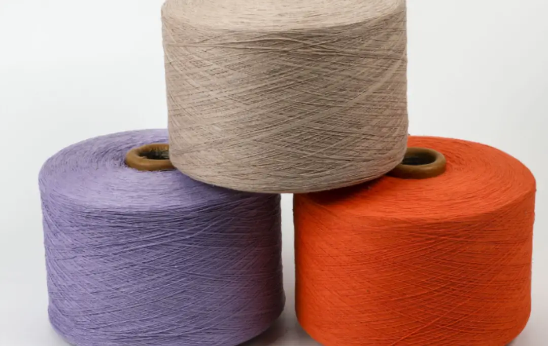 Factory recycled cotton yarn polyester cotton yarn strand orange camel purple 1 to 32 color spinning air spinning cotton — feature 6