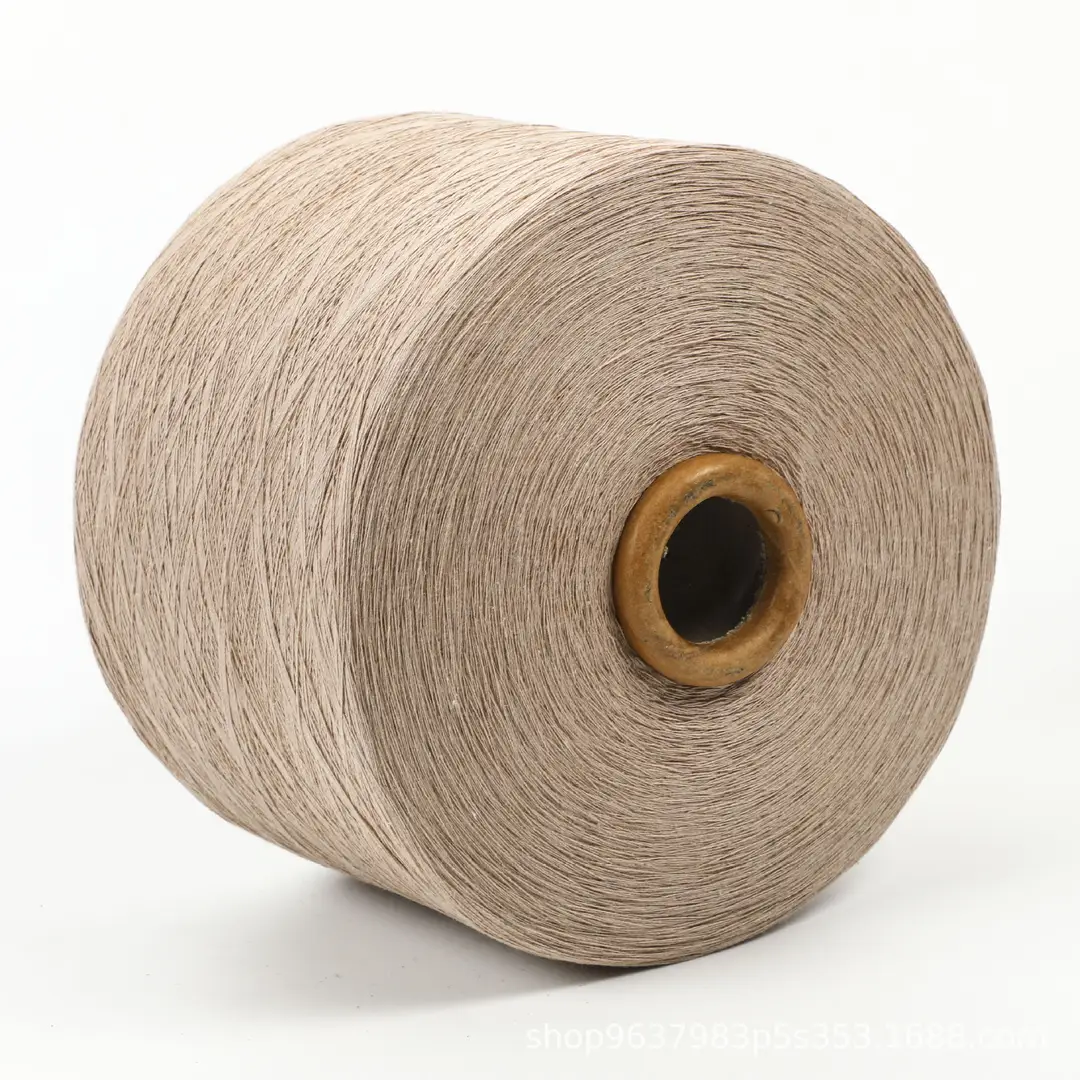 Factory recycled cotton yarn polyester cotton yarn strand orange camel purple 1 to 32 color spinning air spinning cotton