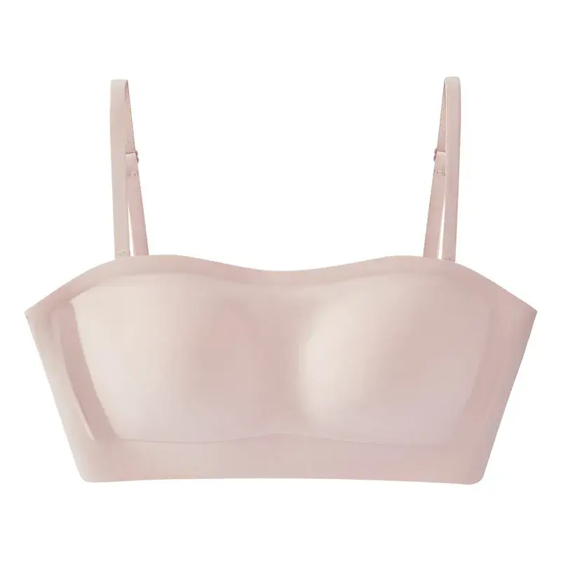 Glossy Jelly Seamless Underwear Thin Breathable Big Chest - Image 2