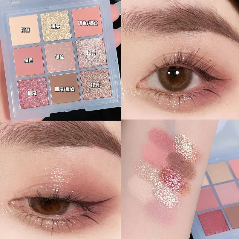 Cappuvini Eyeshadow Palette Matte Powder 12 Colors - Image 3
