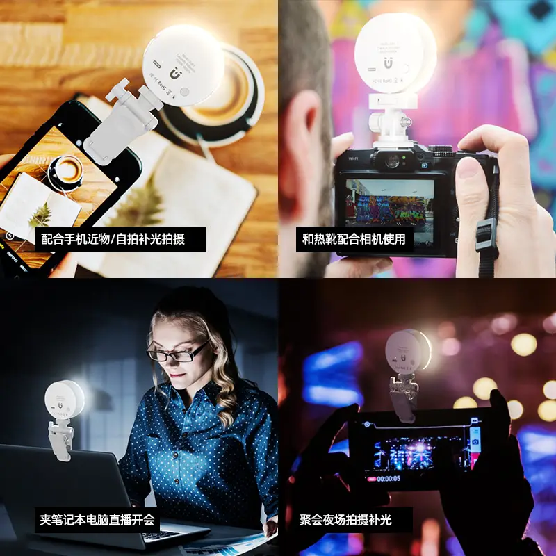 Mini Selfie Light Ring Light for Mobile Phone - Image 6