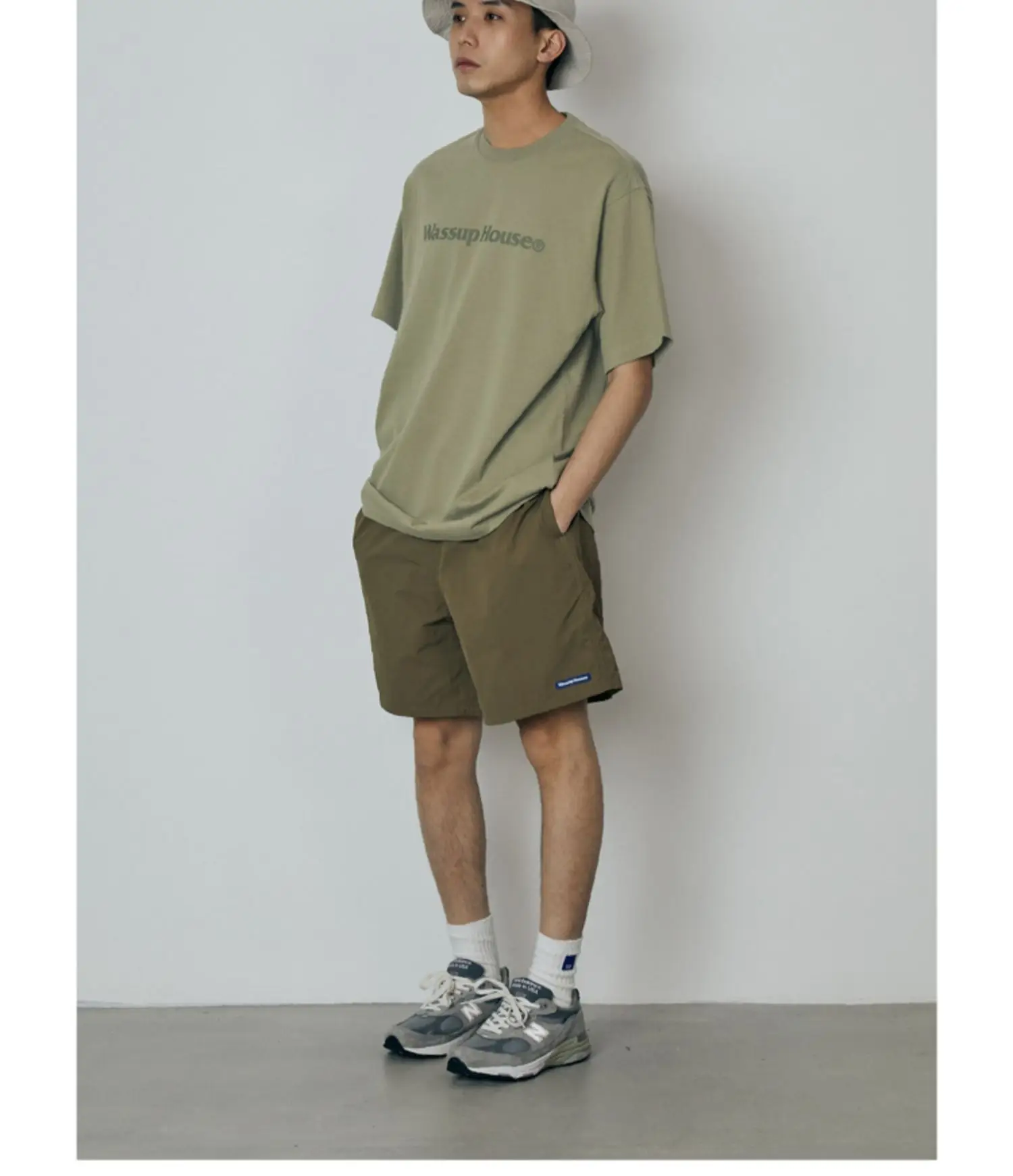 Wassup House Logo Printed Black T-Shirt Large — feature 16