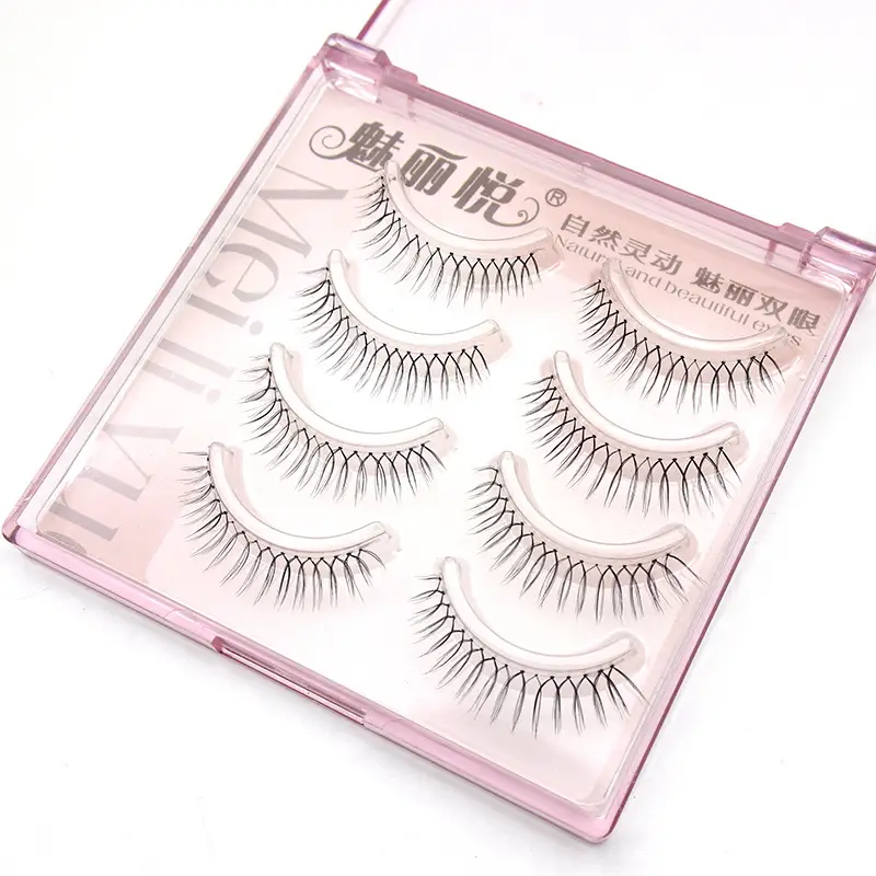 U-shaped Korean Women's True Eyelashes Transparent Stem - Image 3