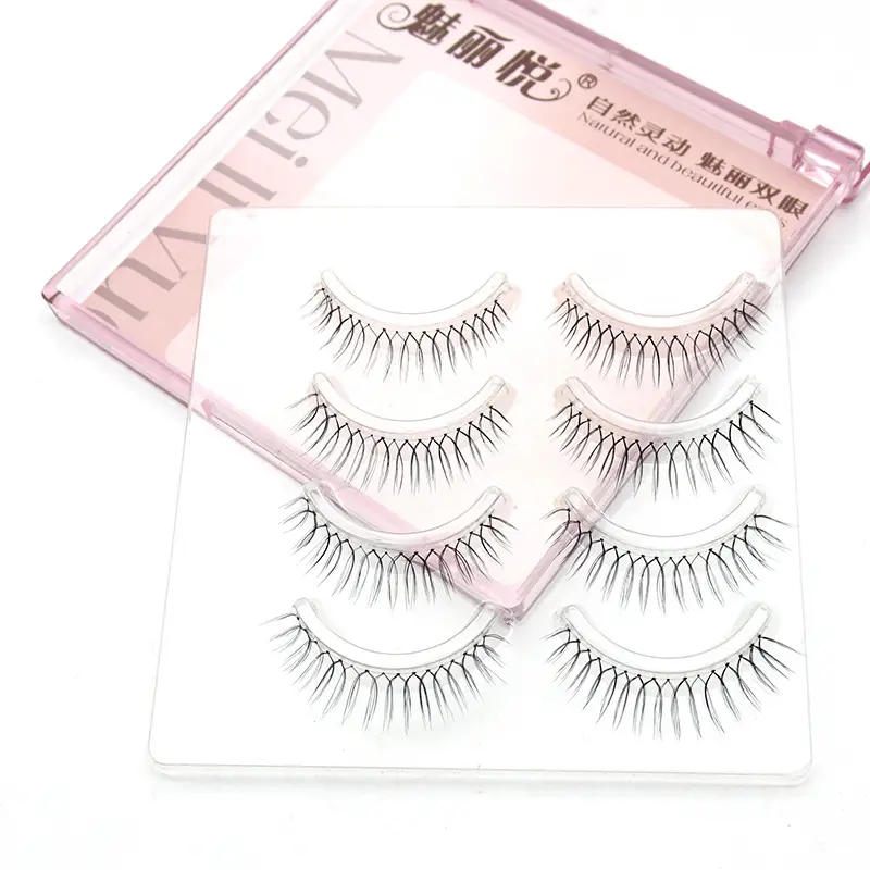 U-shaped Korean Women's True Eyelashes Transparent Stem - Image 4