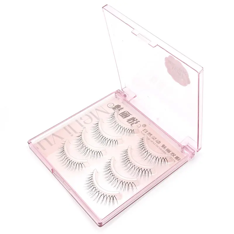 U-shaped Korean Women's True Eyelashes Transparent Stem — feature 8