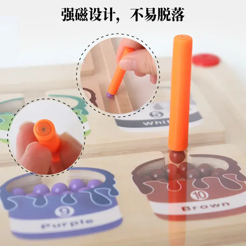 Preschool Magnetic Color Classification Counting Board