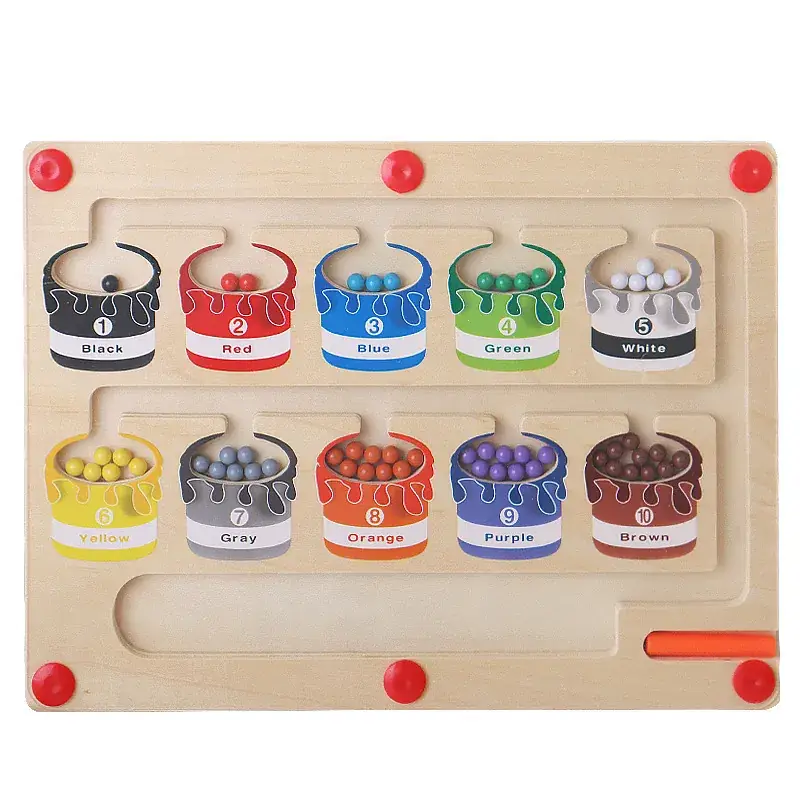 Preschool Magnetic Color Classification Counting Board