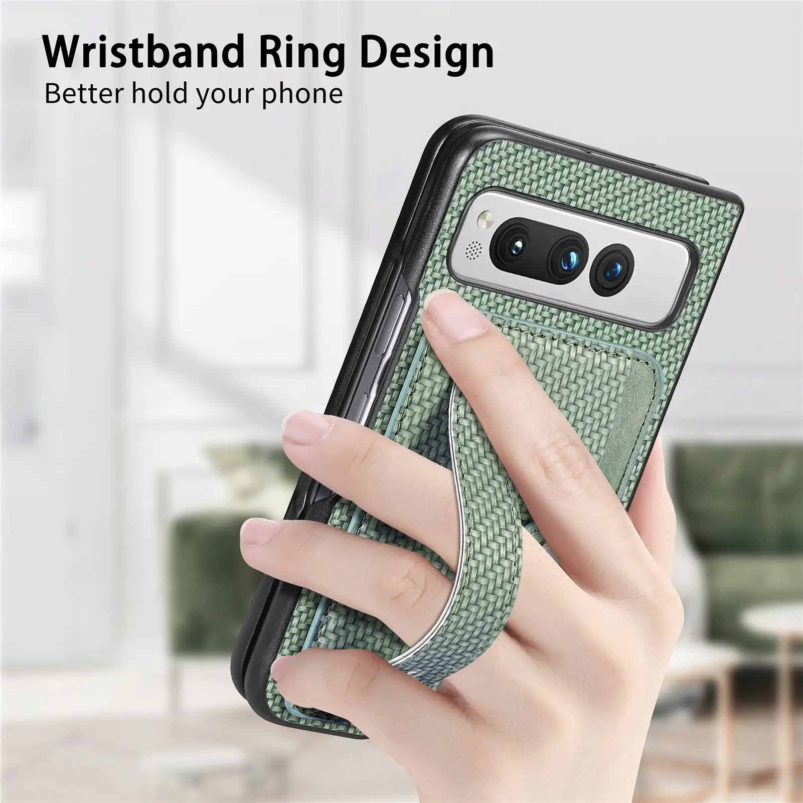 Google Fold Phone Case with Screen Protection & Stand