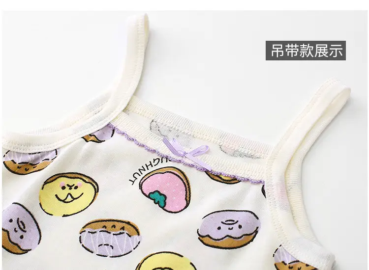 Girls Cotton Sling Vest I-Shape Summer New Baby — feature 31
