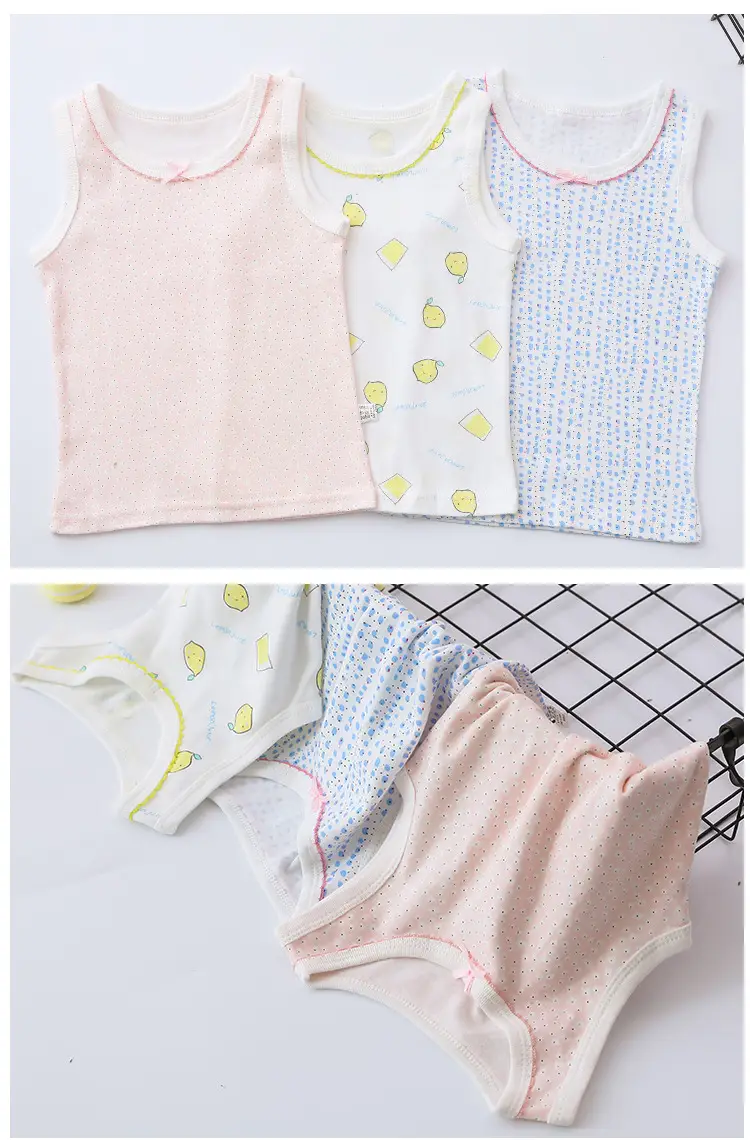 Girls Cotton Sling Vest I-Shape Summer New Baby — feature 40