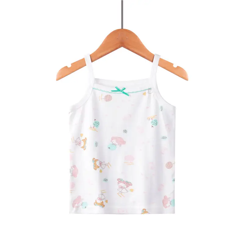 Girls Cotton Sling Vest I-Shape Summer New Baby - Image 9