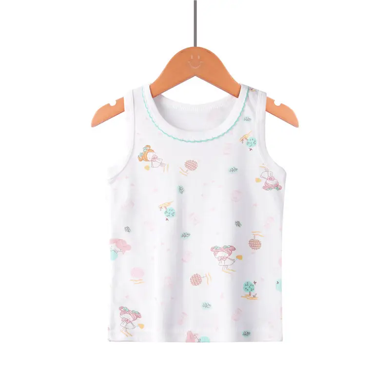 Girls Cotton Sling Vest I-Shape Summer New Baby - Image 25