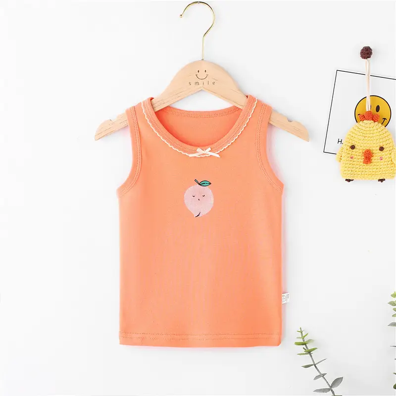 Girls Cotton Sling Vest I-Shape Summer New Baby - Image 27