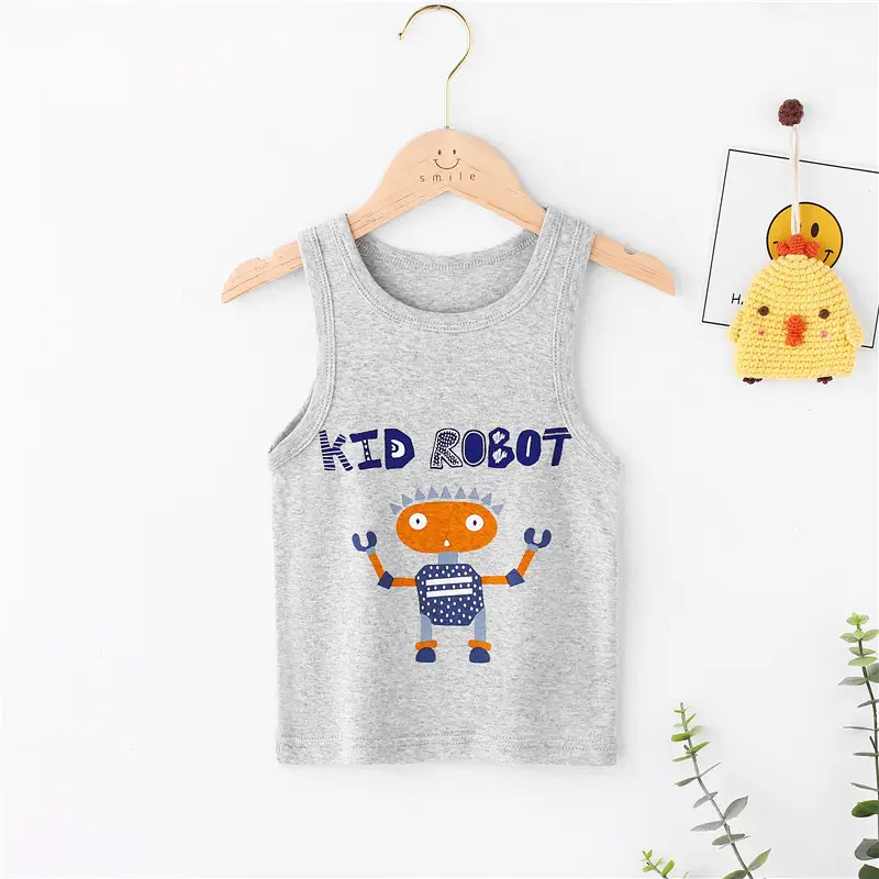 Girls Cotton Sling Vest I-Shape Summer New Baby - Image 31