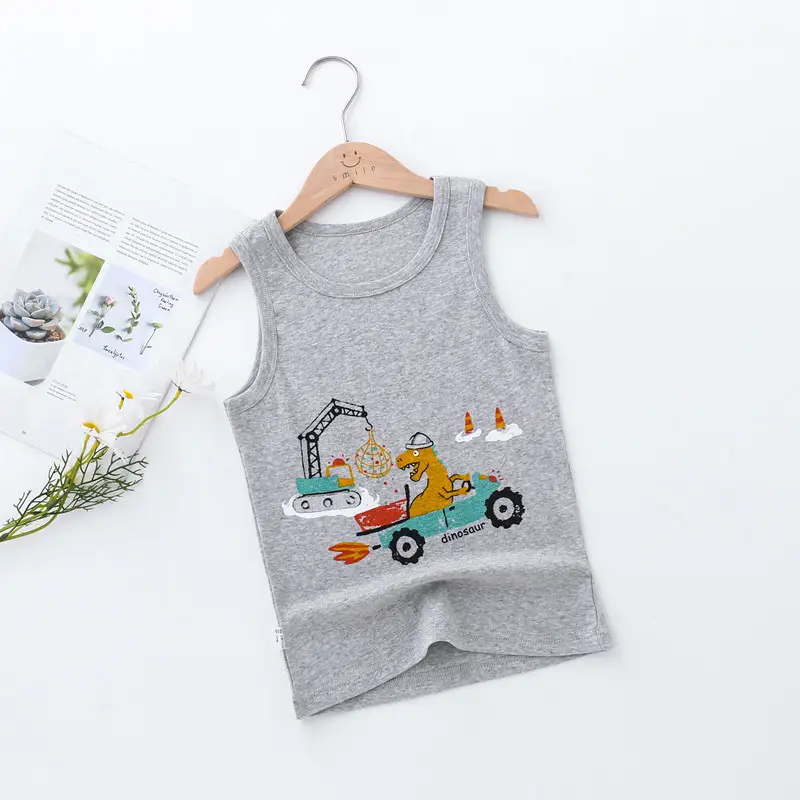 Girls Cotton Sling Vest I-Shape Summer New Baby - Image 32