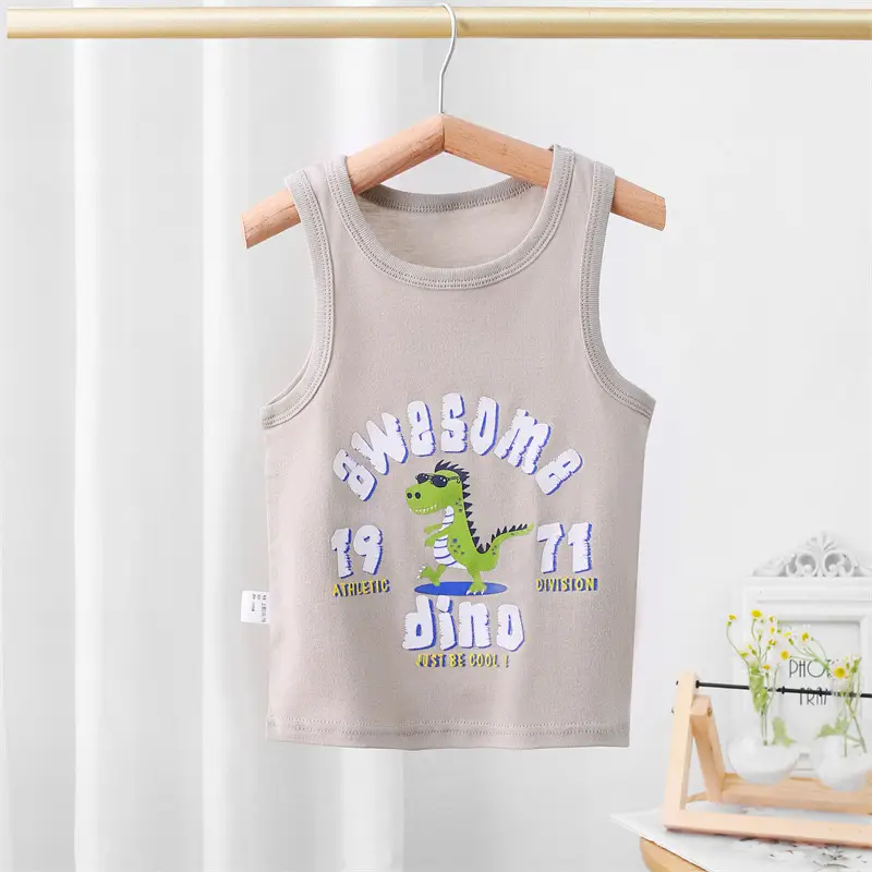 Girls Cotton Sling Vest I-Shape Summer New Baby - Image 33