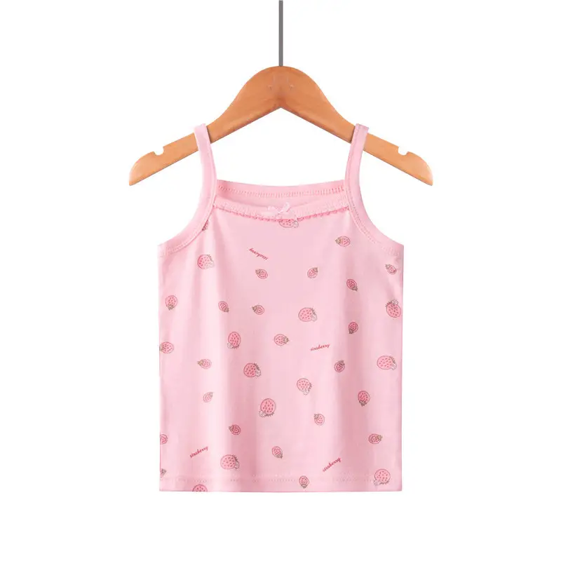 Girls Cotton Sling Vest I-Shape Summer New Baby - Image 6