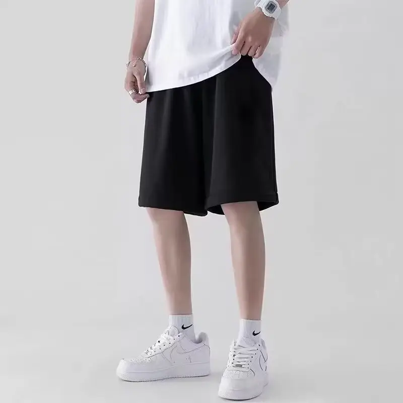 Men's Black Chubby Shorts Large Summer Casual Shorts - Image 6
