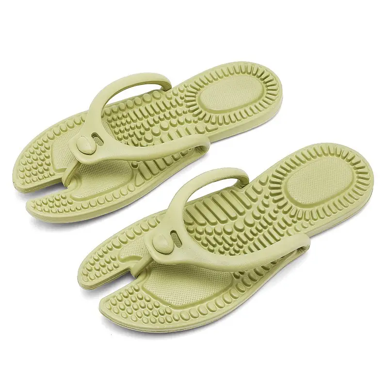 EVA Foldable Travel Slippers White Large Size