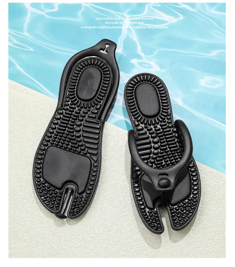 EVA Foldable Travel Slippers White Large Size — feature 18