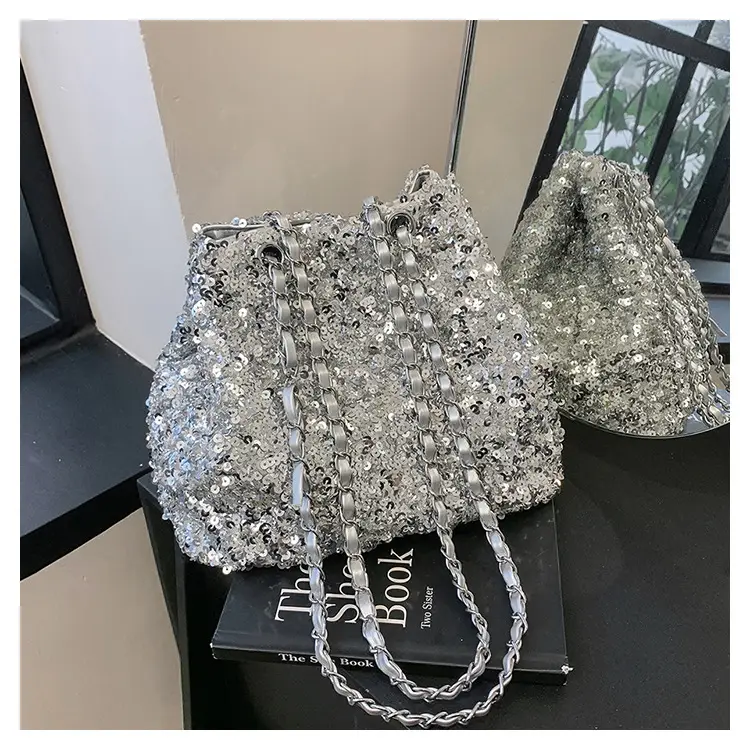 High-End Sequined Chain Shoulder Bag for Women — feature 18