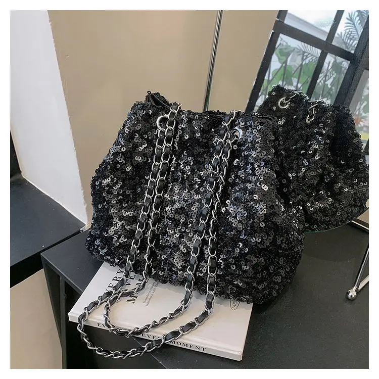 High-End Sequined Chain Shoulder Bag for Women — feature 21