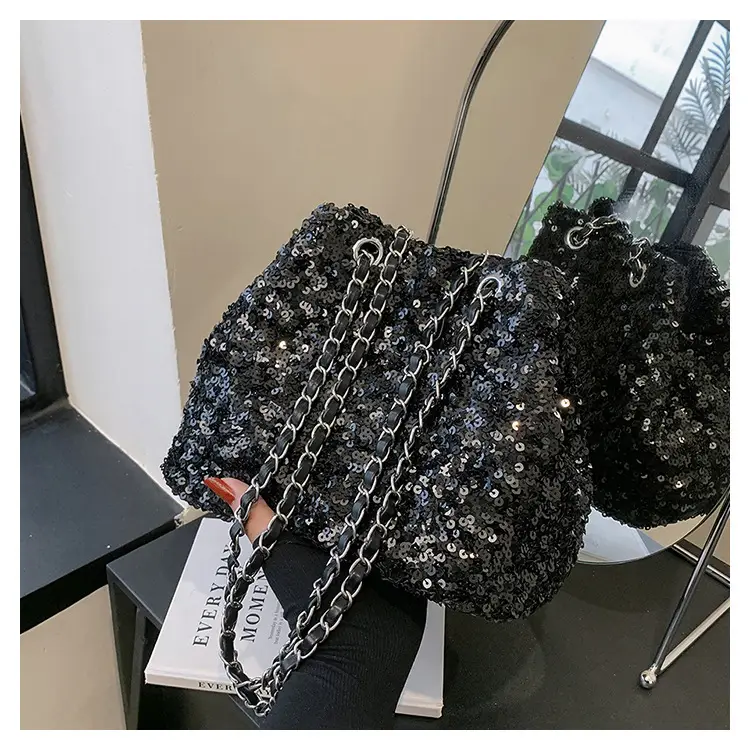 High-End Sequined Chain Shoulder Bag for Women — feature 22