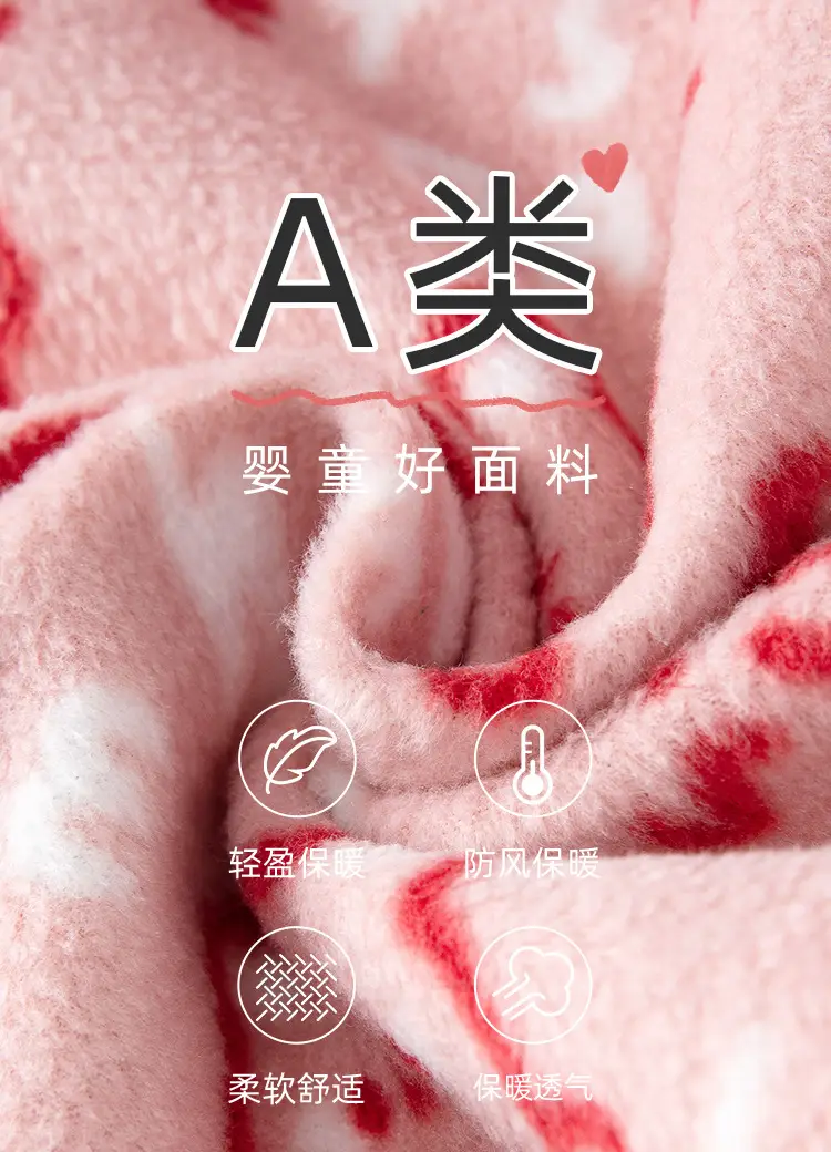 2025 New Baby Fleece Jacket Bear Print Long Sleeve — feature 5