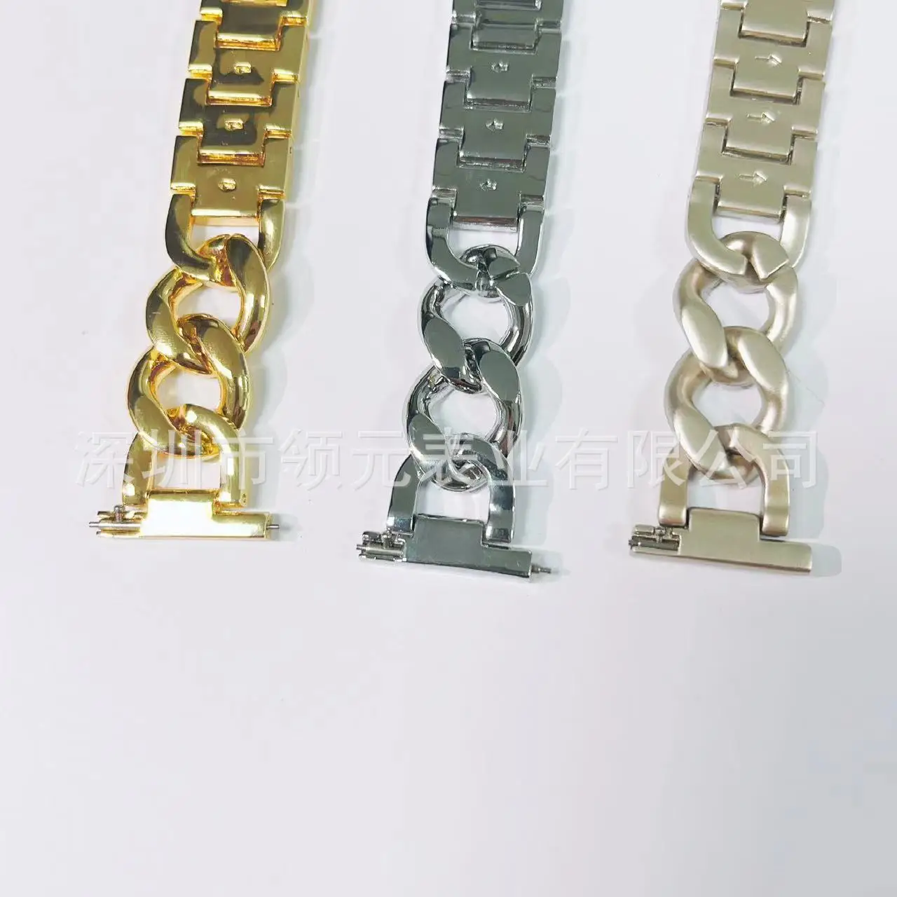 Apple Watch Strap Single Ring Metal Cowboy Chain — feature 7