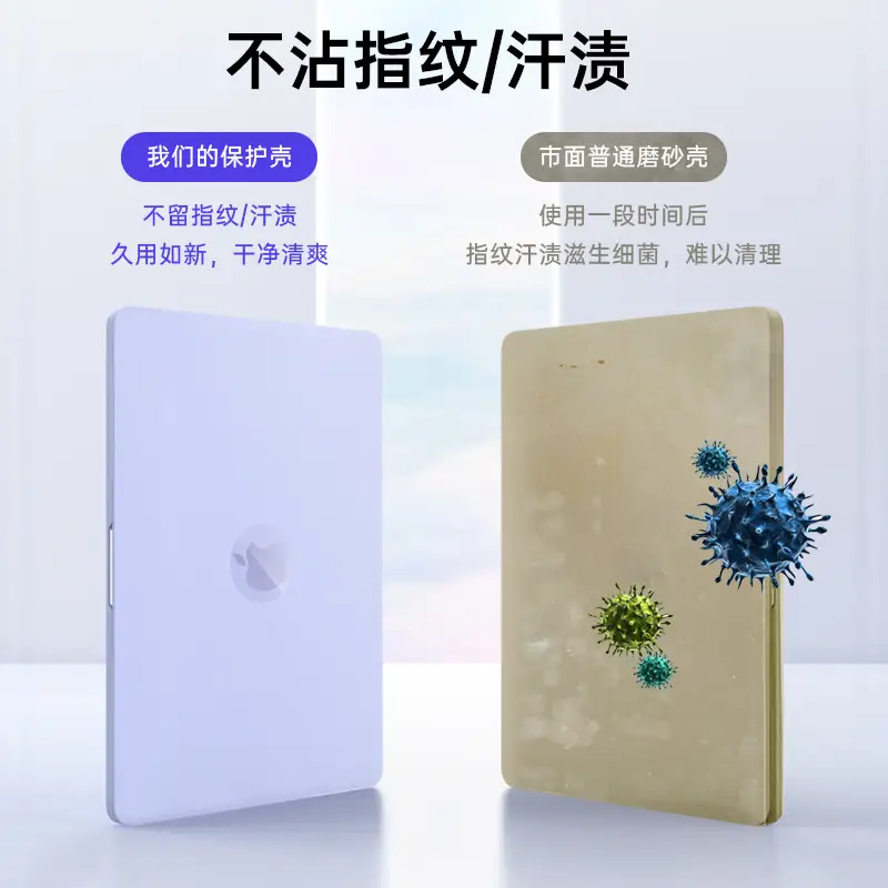 MacBook15 Pro14 Crystal Case Protective Shell Holder - Image 11