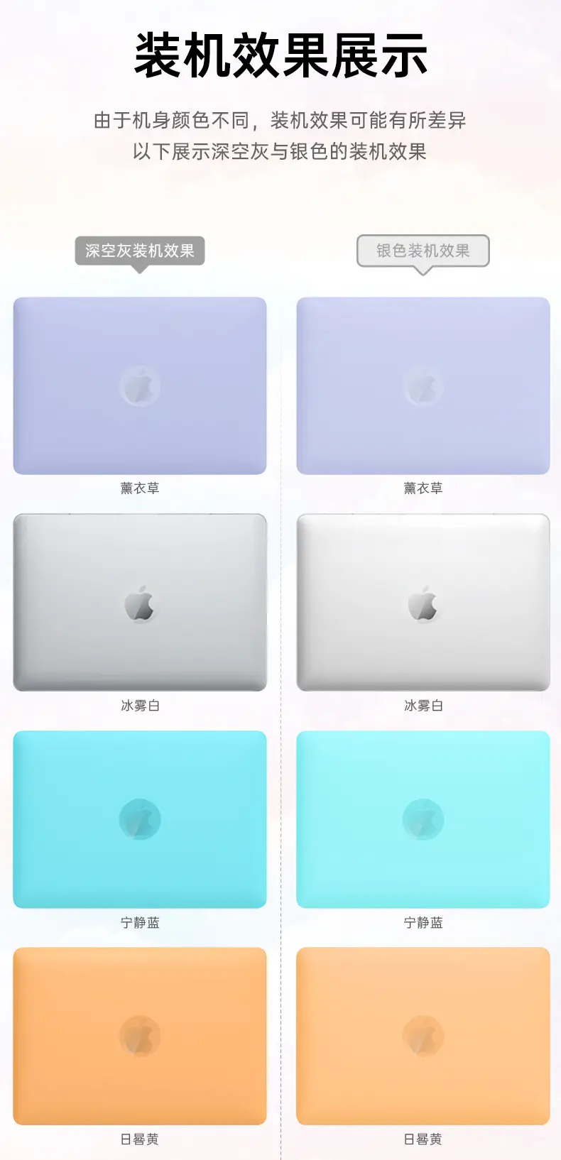 MacBook15 Pro14 Crystal Case Protective Shell Holder — feature 32