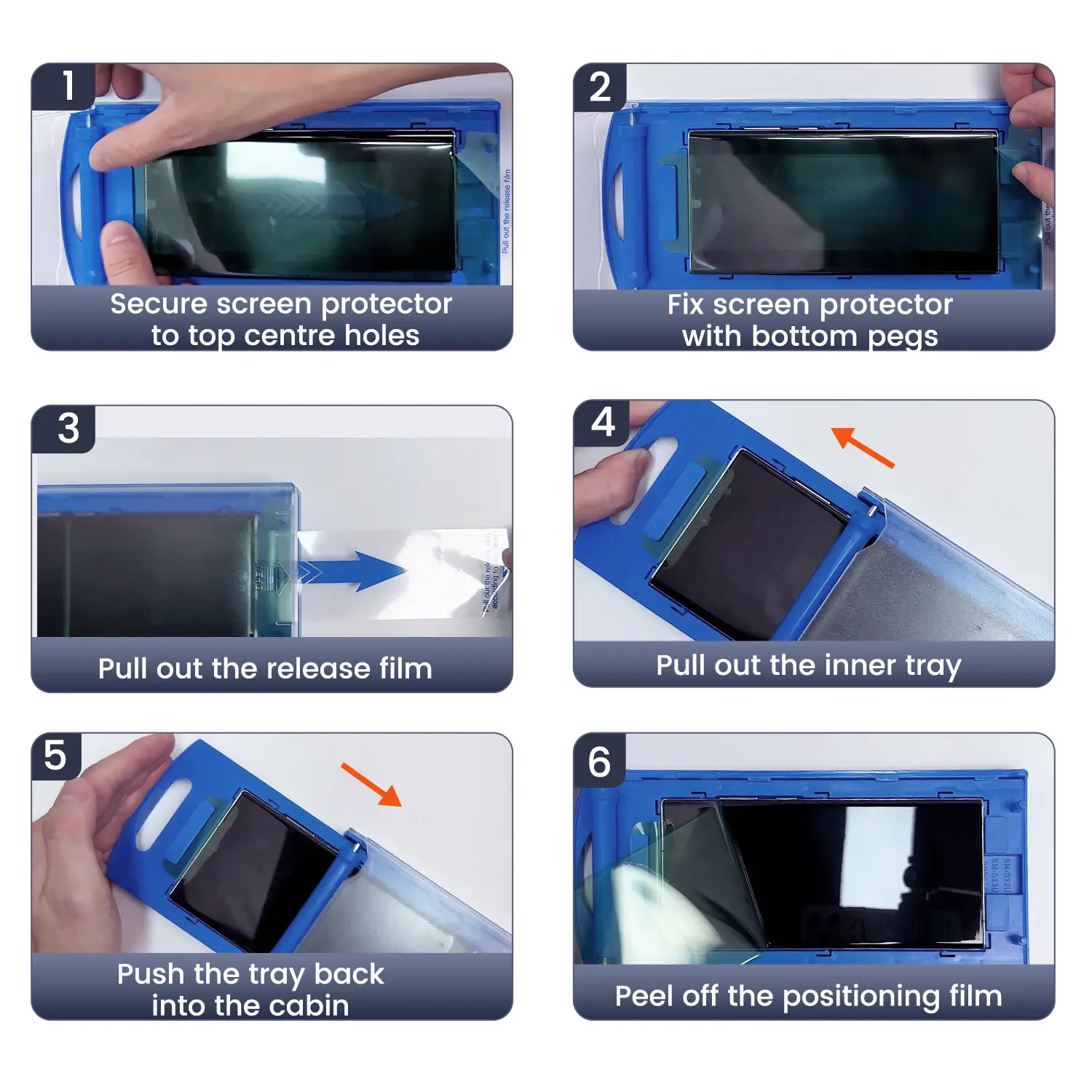 Samsung S24 Ultra Curved Screen Dust-Free Film - Image 6