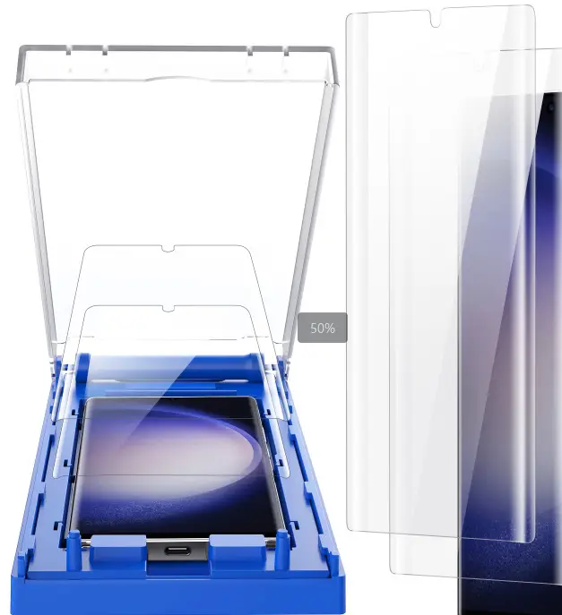 Samsung S24 Ultra Curved Screen Dust-Free Film - Image 2