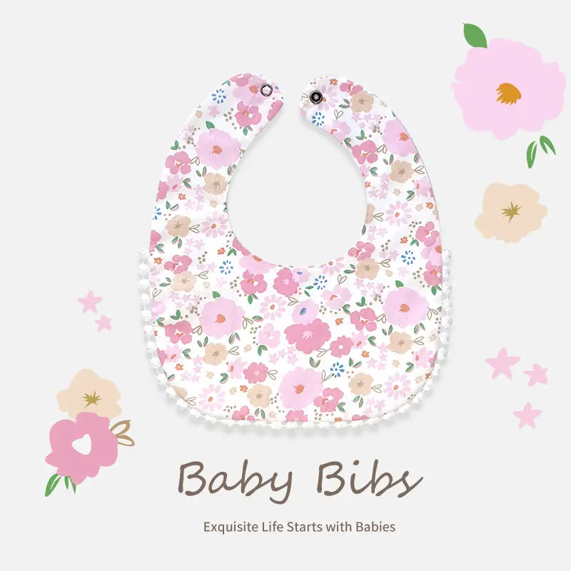 Baby Bibs Cotton Waterproof Newborn Maternal Supplies - Image 12