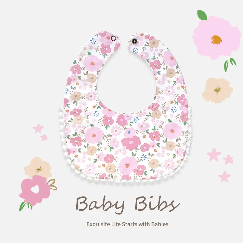 Baby Bibs Cotton Waterproof Newborn Maternal Supplies - Image 2