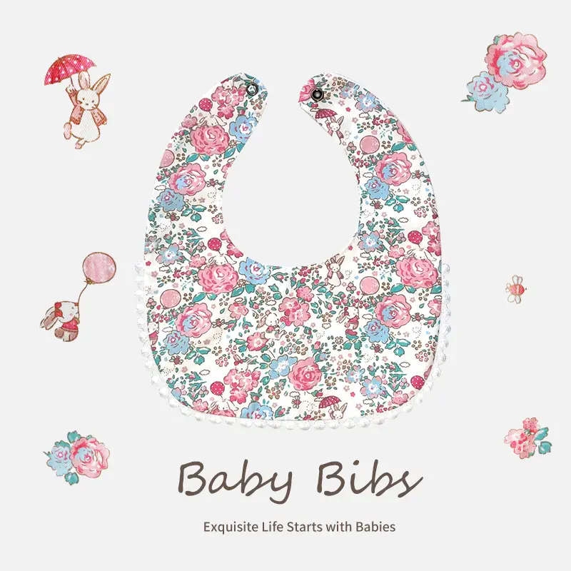 Baby Bibs Cotton Waterproof Newborn Maternal Supplies - Image 6