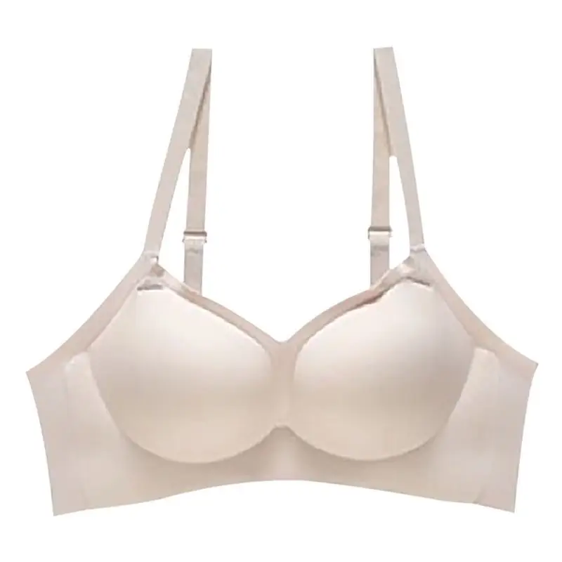 Traceless Underwear Small Chest 4cm Large 2.5cm One-Piece Fixed Cup - Image 2