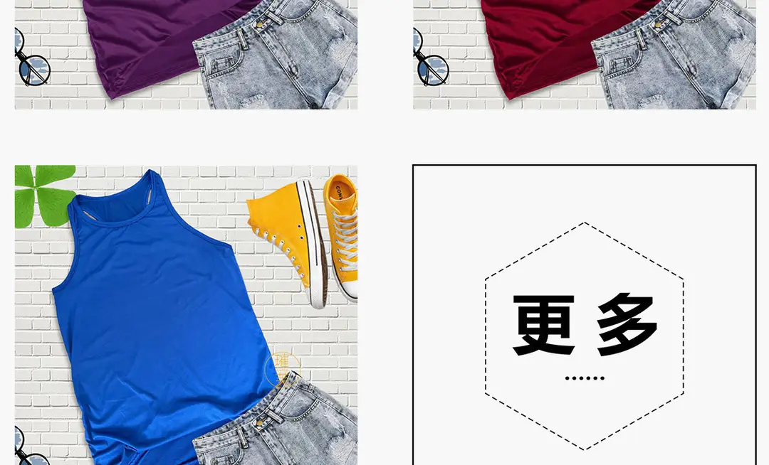 European and American summer women's round neck top Western style printed sleeveless T-shirt women — feature 5