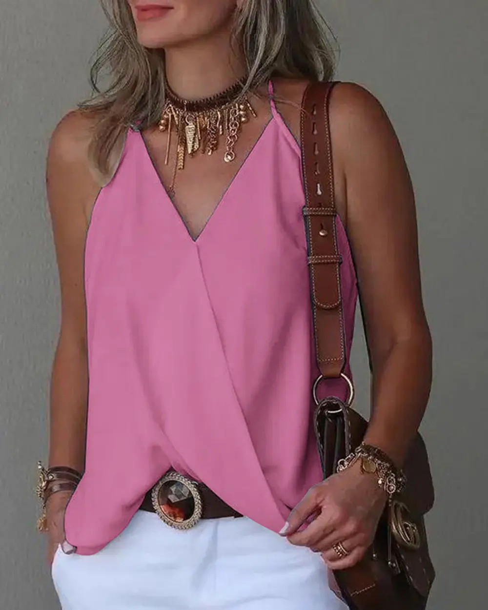 2023 New V-Neck Loose Vest Top for Women - Image 5