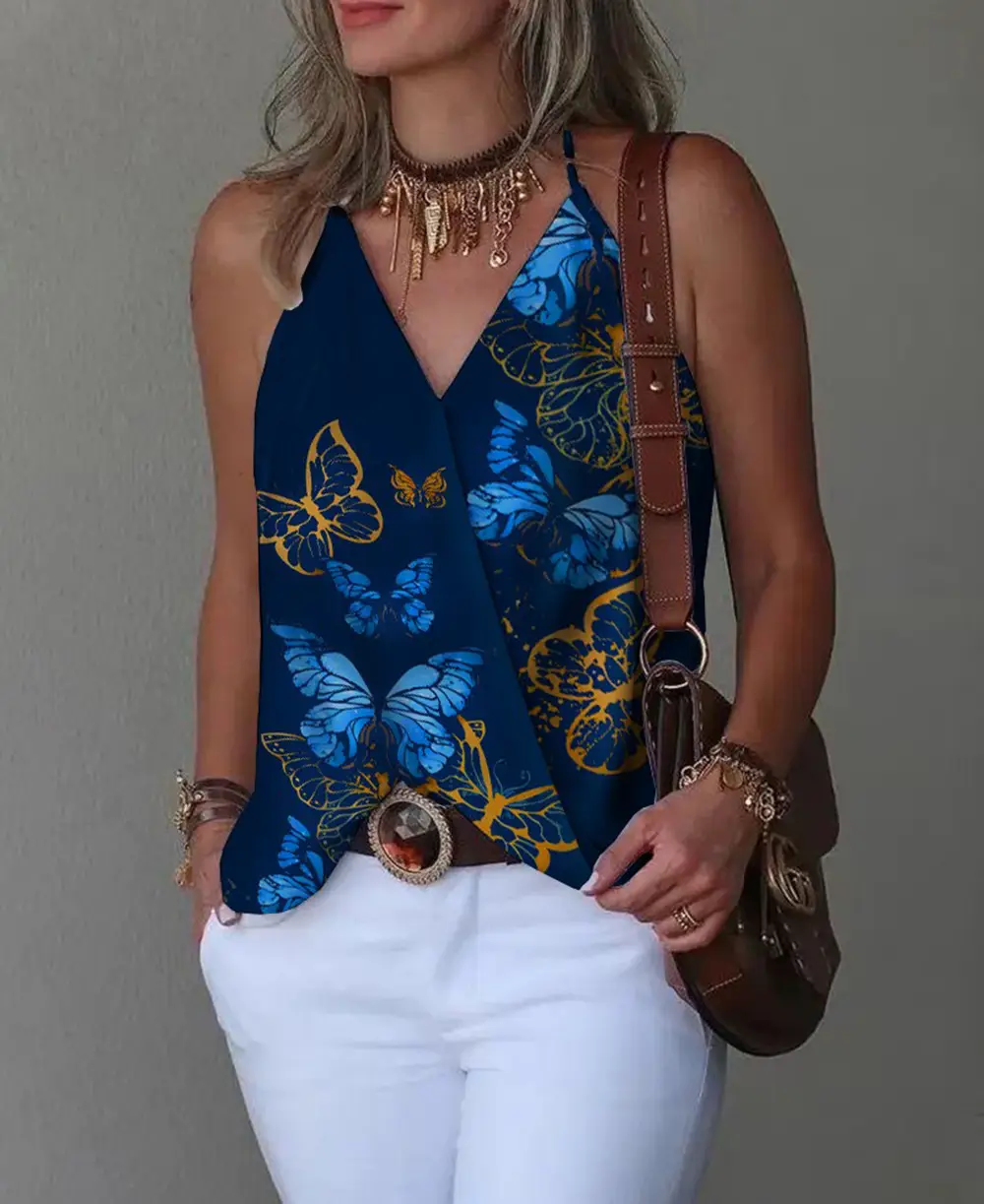 2023 New V-Neck Loose Vest Top for Women - Image 6
