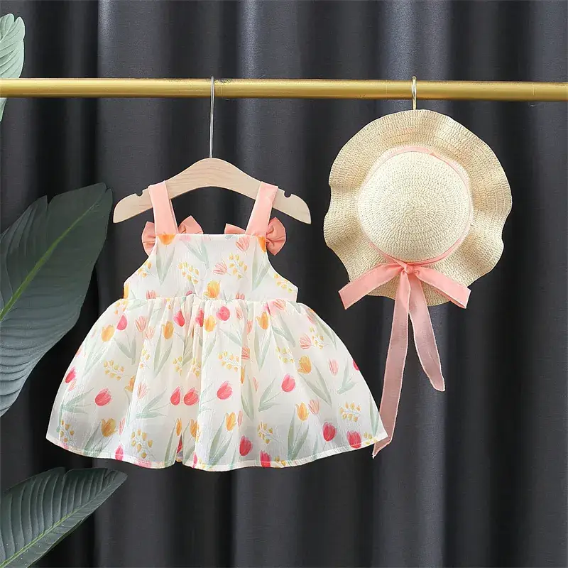 Baby Princess Dress 2023 New Cute Western Style One Year Old - Image 4