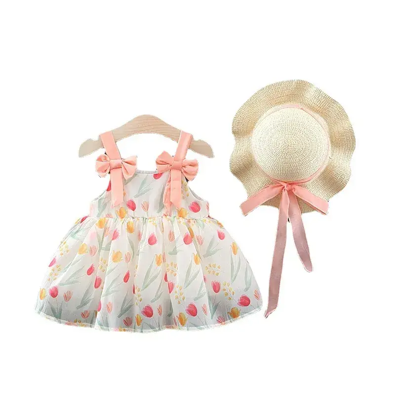 Baby Princess Dress 2023 New Cute Western Style One Year Old - Image 5