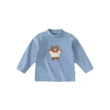 Dudujia Baby Velvet T-Shirt White Long Sleeve