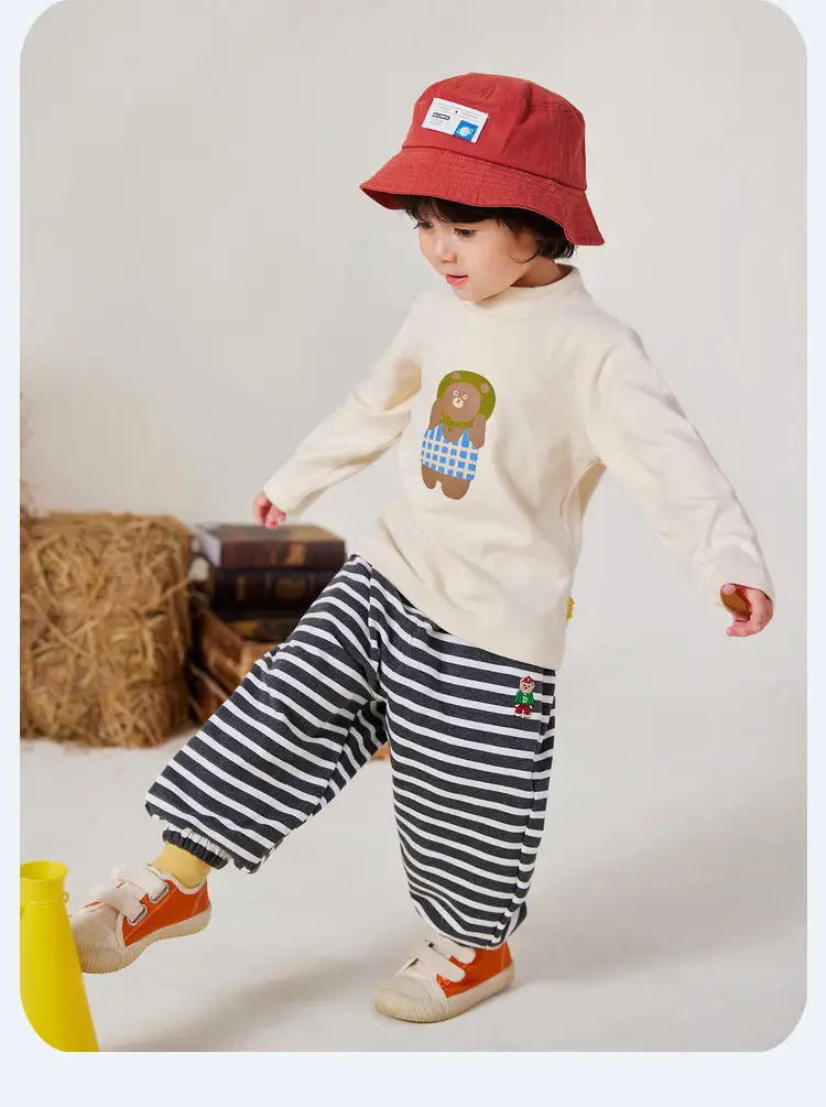 Dudujia Baby Velvet T-Shirt White Long Sleeve — feature 23