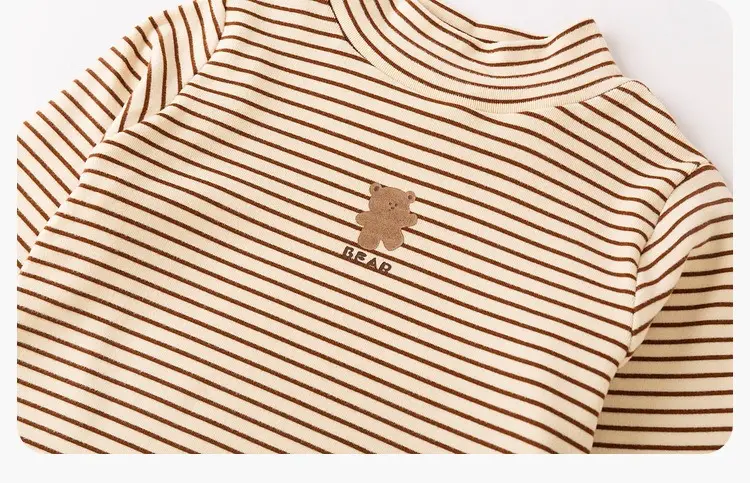 Dudujia Baby Velvet T-Shirt White Long Sleeve — feature 45