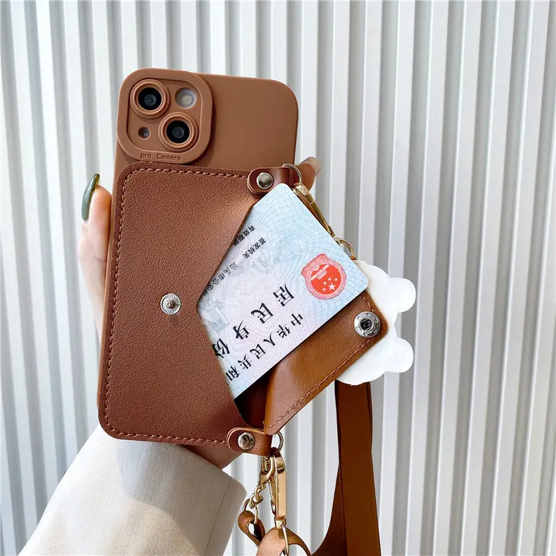 Cartoon Corgi Coin Card Holder for iPhone 17 - Image 4